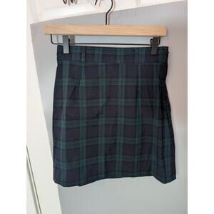 Divided by H&M plaid skirt US 2